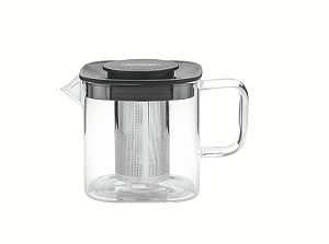 BULE QUADRADO VIDRO C/INFUSOR 0,6L