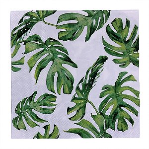 KIT 4 CJ COM 20 GUARDANAPOS DE PAPEL BRANCO COSTELA DE ADAO