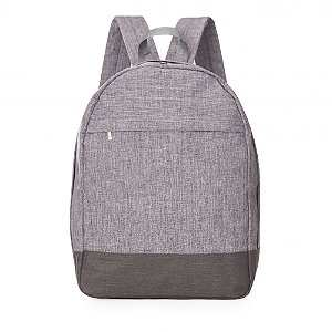 MOCHILA POLIESTER CINZA MC290