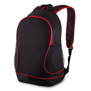 MOCHILA ESPORTIVA DETALHE VERMELHO MC218