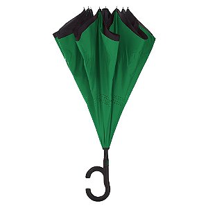 GUARDA CHUVA INVERTIDO VERDE GC1050