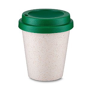 COPO FIBRA DE ARROZ TAMPA VERDE 350ML CO8950