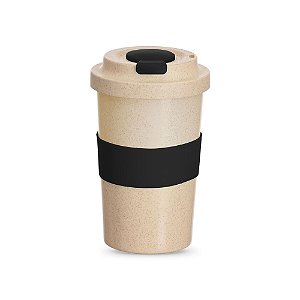COPO FIBRA DE BAMBU 450ML PRETO CO020