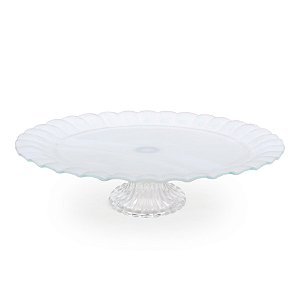 BOLEIRA DE VIDRO G BRANCO