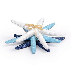 CJ 03 ORNAMENTO DE RESINA MODELO ESTRELA FINA-COLO