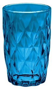 JOGO 6 COPOS BICO AZUL 340ML