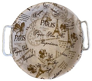CESTA PARIS REDONDA 24X11CM