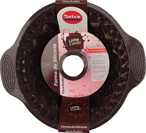 FORMA DE PUDIM DE SILICONE CANDY