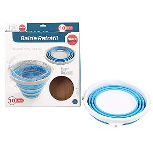 BALDE RETRATIL 10 LITROS