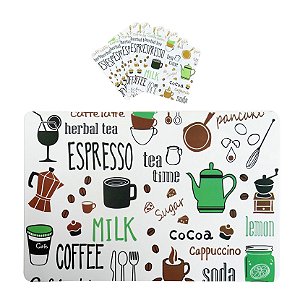 JOGO AMERICANO COOK DE PLASTICO 43X28CM