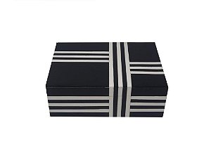 CAIXA DE MADEIRA DE RESINA 10X15X5CM