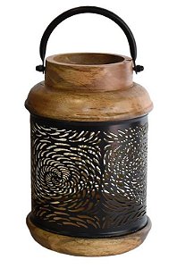 LANTERNA DECORATIVA 15X15X23CM