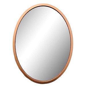 ESPELHO DECORATIVO ROSE GOLD - 62X46X1,5CM
