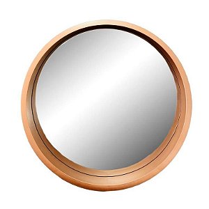 ESPELHO DECORATIVO ROSE GOLD NICHE - 50X50X7CM