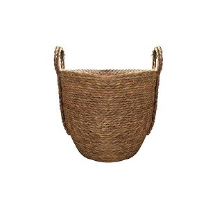 CESTO DE SEAGRASS PARACANÃS - 25X25X39CM