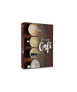 CAIXA LIVRO A ARTE DE BEBER CAFÉ 26X17X4CM