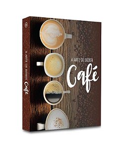 CAIXA LIVRO A ARTE DE BEBER CAFÉ 30X24X4CM