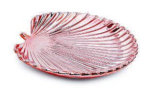 FOLHA ROSE GOLD EM CERAMICA