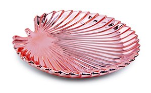 FOLHA ROSE GOLD EM CERAMICA