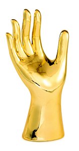 ESCULTURA MÃO EM CERAMICA