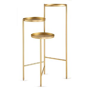 MESA DE APOIO DOURADA