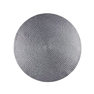 LUGAR AMERICANO DE PLÁSTICO FRESNO PRATEADO 38cm