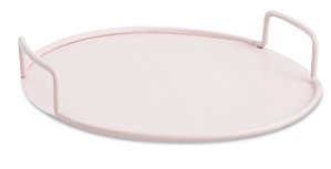 KIT BANDEJA NUDE EM METAL - 3 PCS