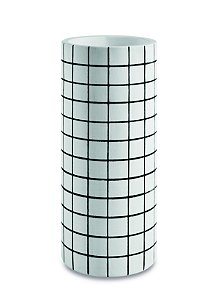 VASO BRANCO EM CIMENTO