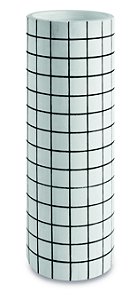 VASO BRANCO EM CIMENTO