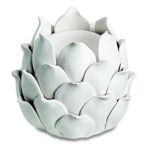 PORTA-VELAS NUDE EM CERAMICA