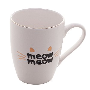 CANECA DE PORCELANA CAT MEOW 350ml