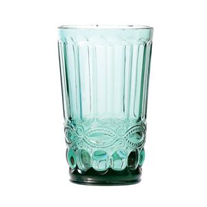 CJ 6 COPOS ALTOS DE VIDRO LIBÉLULA AZUL TIFFANY 330ml