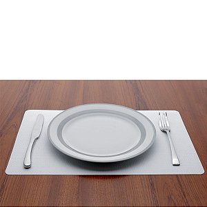 LUGAR AMERICANO DE PLÁSTICO CLASSIC BRANCO 43,5x28,5cm