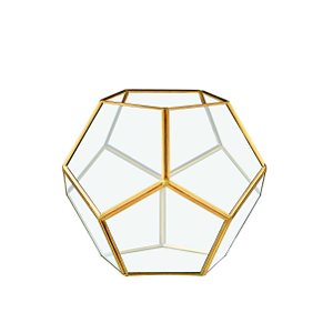 TERRARIO EM VIDRO E LATAO