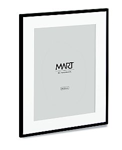 PORTA-RETRATO PRETO EM METAL - 20X25