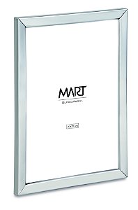 PORTA-RETRATO PRATA EM METAL - 20X25