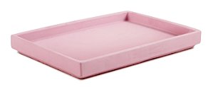 BANDEJA ROSA EM CIMENTO