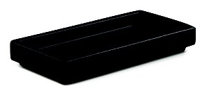 BANDEJA PRETA EM CIMENTO