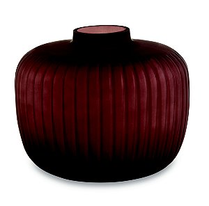 VASO MARSALA EM VIDRO