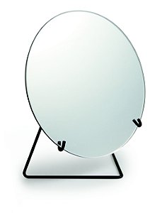 ESPELHO COM SUPORTE EM METAL