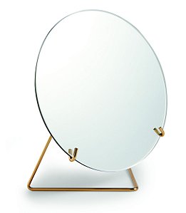 ESPELHO COM SUPORTE EM METAL