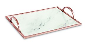 KIT BANDEJA COBRE EM METAL - 3 PCS