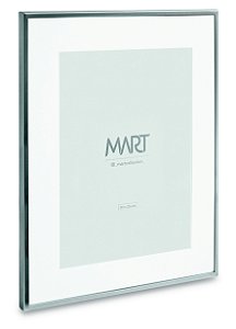 PORTA-RETRATO PRATA EM METAL - 20X25