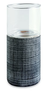 VASO PRETO EM CERAMICA