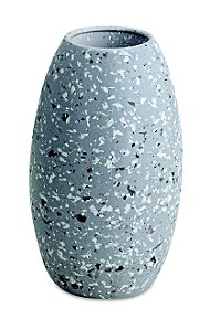 VASO CINZA EM CERAMICA