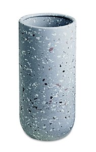 VASO CINZA EM CERAMICA