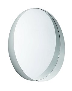 ESPELHO OFF WHITE EM METAL