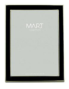 PORTA-RETRATO PRETO EM METAL - 15X20