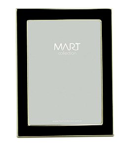 PORTA-RETRATO PRETO EM METAL - 10X15