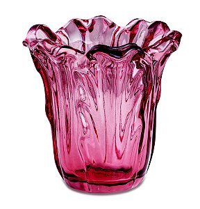 VASO MARSALA EM VIDRO